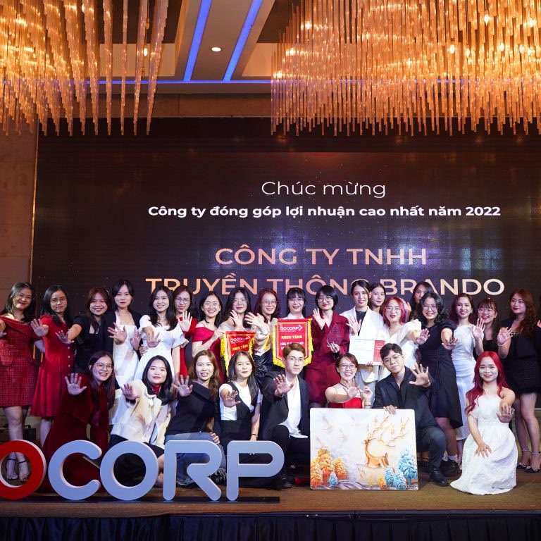 Tập thể Brando tại lễ vinh danh